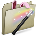 Lightbrown Magic Bunny icon